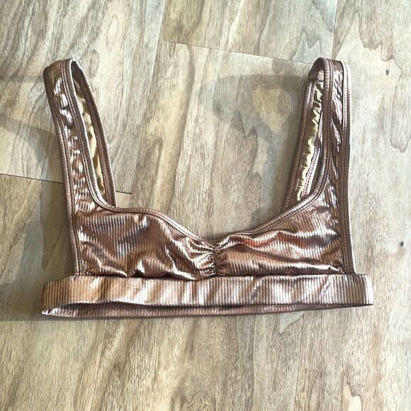 Oh Polly Ribbed Bikini Top - Picture 3 of 6